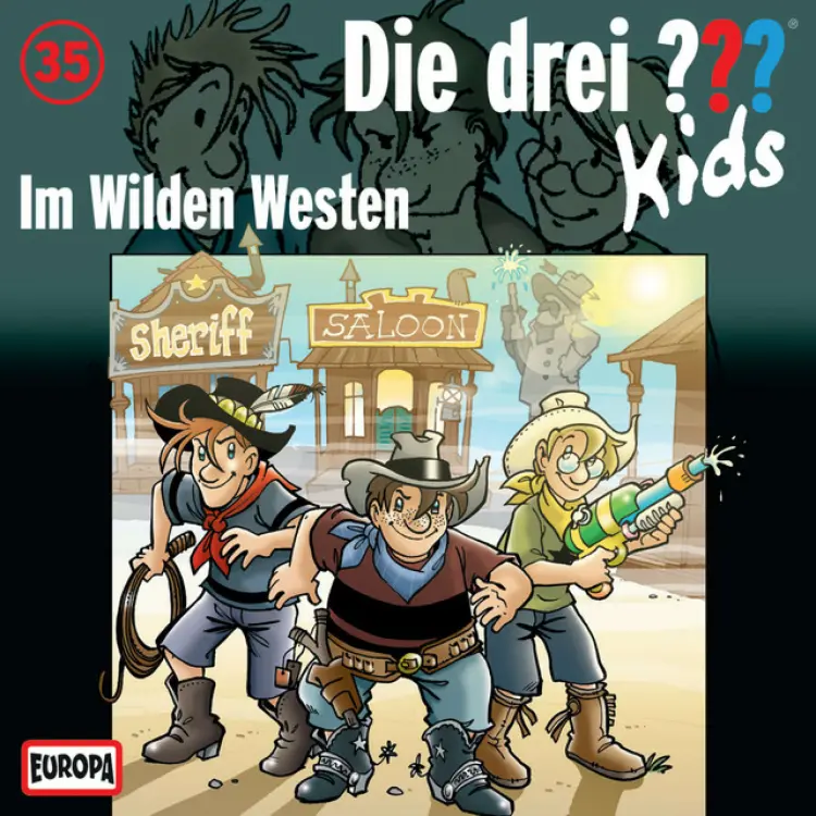 Cover von Die drei ??? Kids - 035/Im Wilden Westen