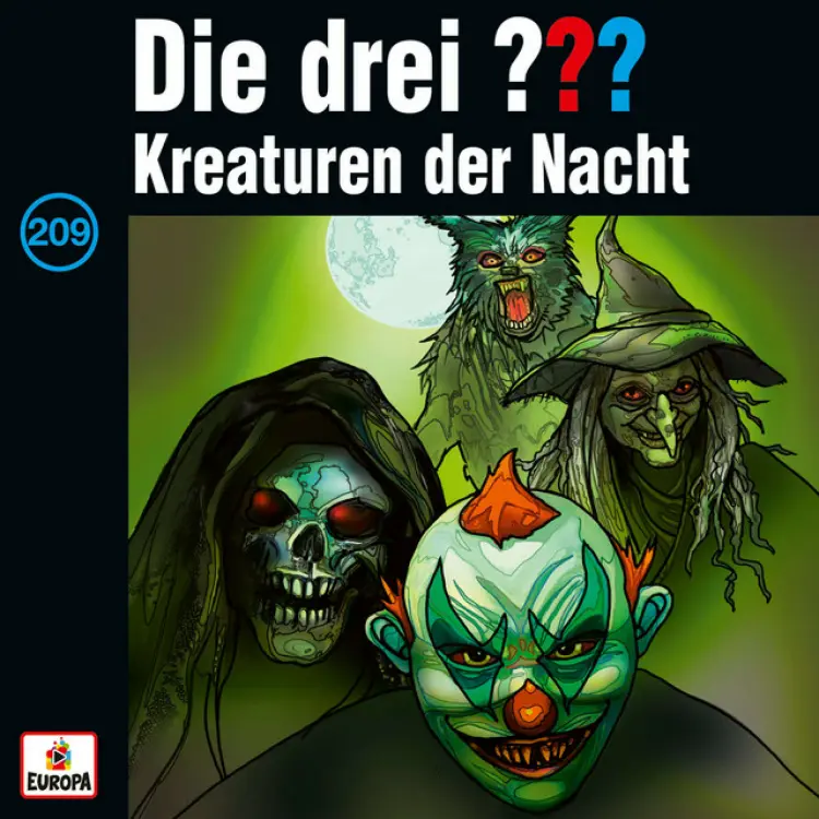 Cover von Die drei ??? - Folge 209: Kreaturen der Nacht