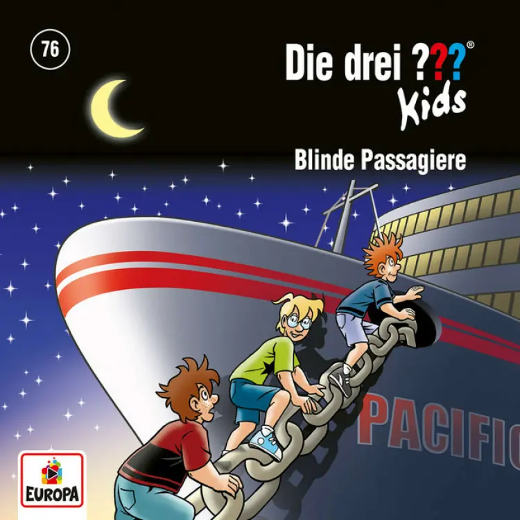 Cover von Die drei ??? Kids - 076/Blinde Passagiere