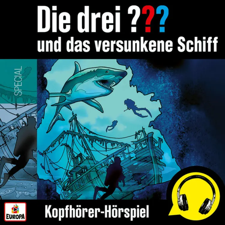 Cover von Die drei ??? - und das versunkene Schiff (Kopfhörer-Hörspiel)