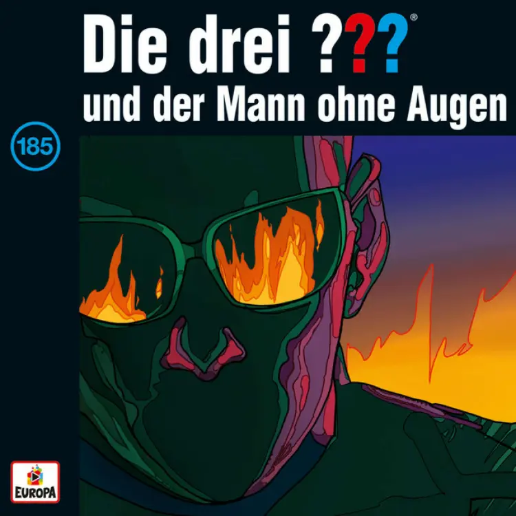 Cover von Die drei ??? - 185/und der Mann ohne Augen