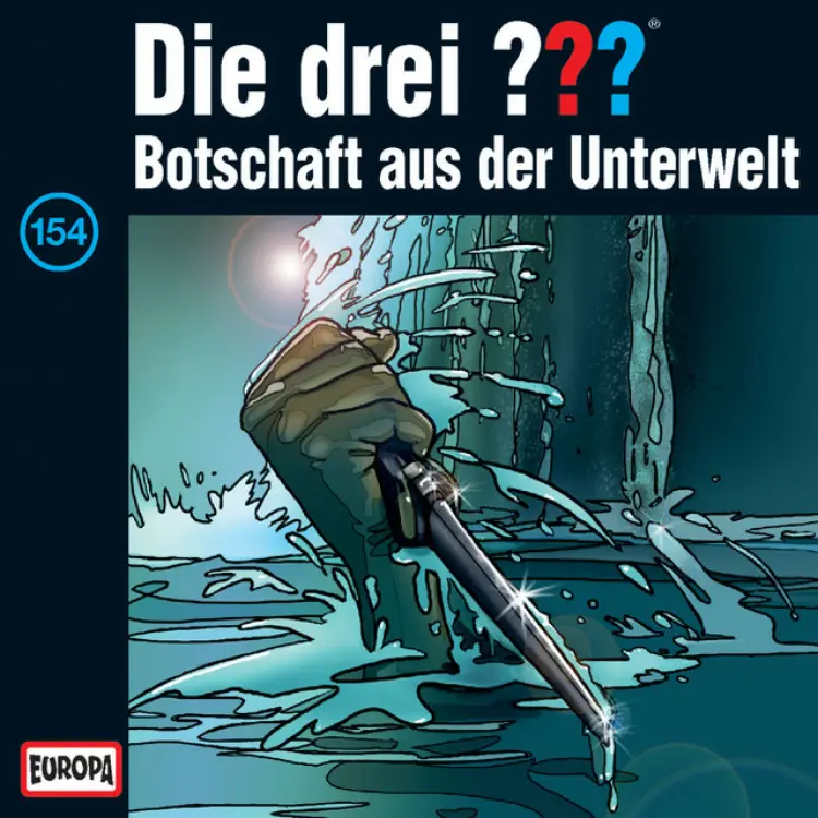 Cover von Die drei ??? - 154/Botschaft aus der Unterwelt