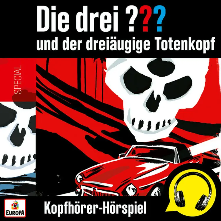 Cover von Die drei ??? - und der dreiäugige Totenkopf (Kopfhörer-Hörspiel)