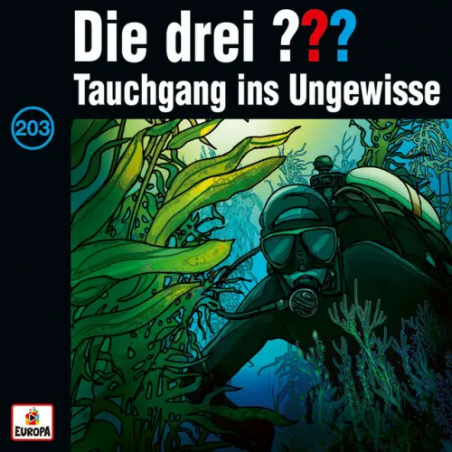 Cover von Die drei ??? - 203/Tauchgang ins Ungewisse
