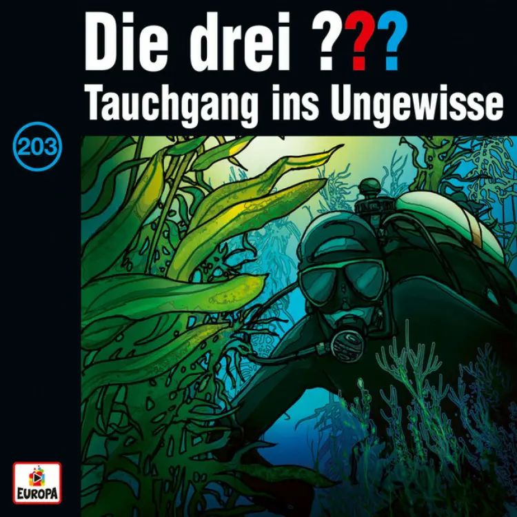 Cover von Die drei ??? - 203/Tauchgang ins Ungewisse