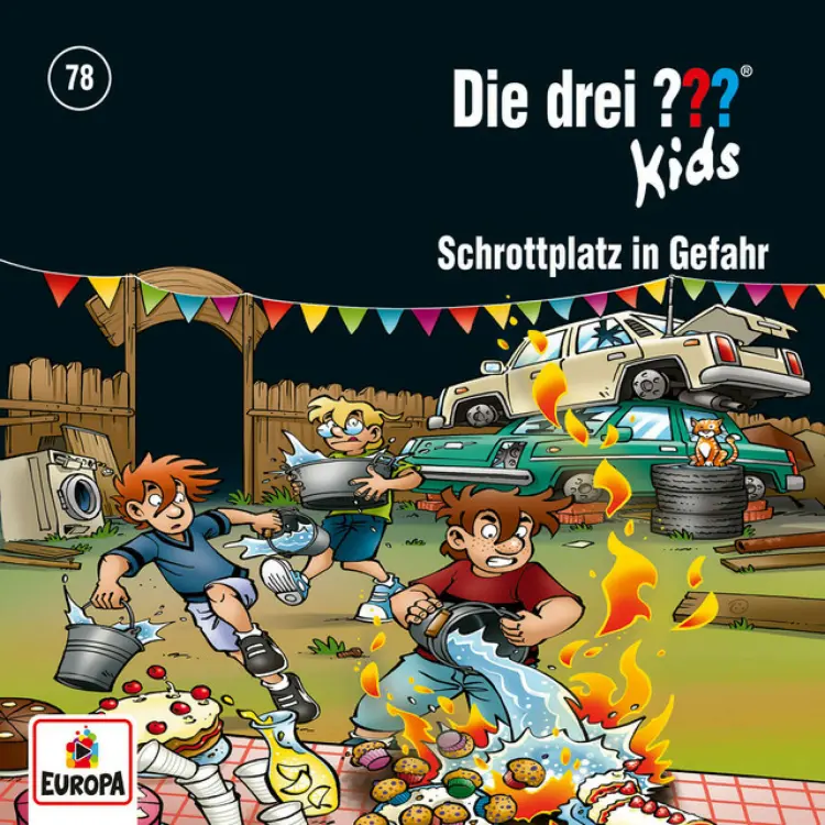 Cover von Die drei ??? Kids - 078/Schrottplatz in Gefahr
