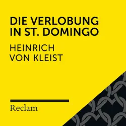 Cover - Reclam Hörbücher - Kleist: Die Verlobung in St. Domingo (Reclam Hörbuch)