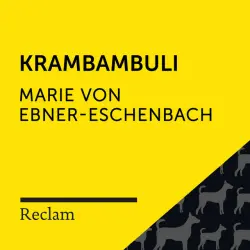 Cover - Reclam Hörbücher - Ebner-Eschenbach: Krambambuli (Reclam Hörbuch)