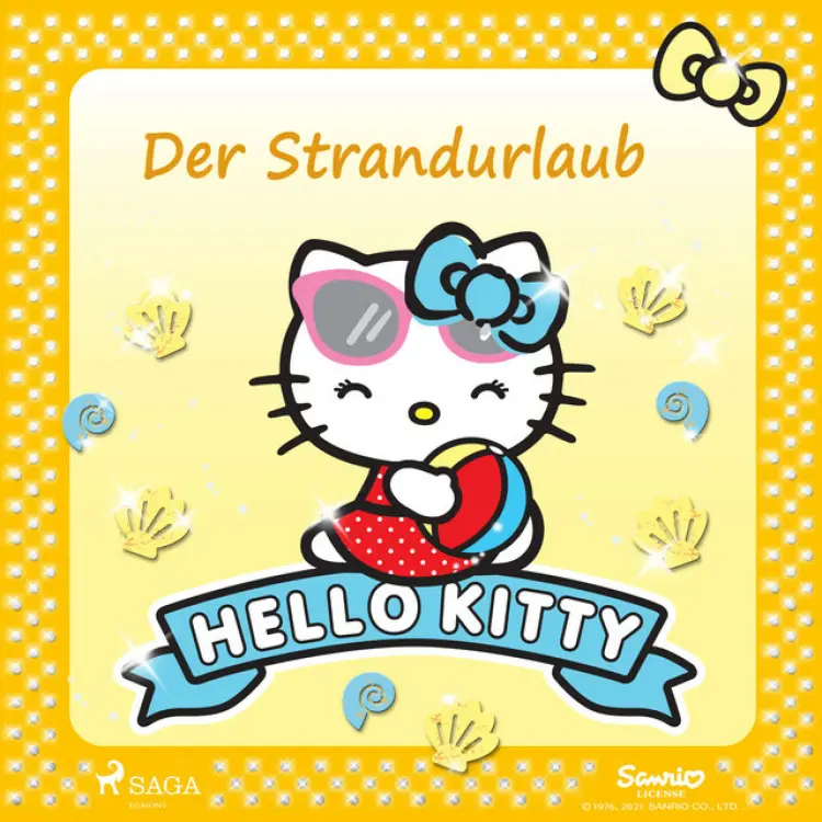 Cover von Hello Kitty Hörbücher - Hello Kitty - Der Strandurlaub