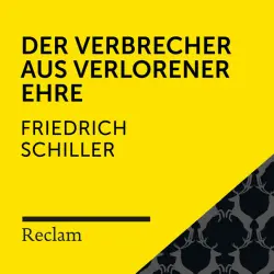 Cover - Reclam Hörbücher - Schiller: Der Verbrecher aus verlorener Ehre (Reclam Hörbuch)