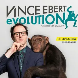 Cover - Vince Ebert - Evolution: Live und ungekürzt (Wissenschaft & Kabarett)