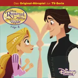 Cover - Rapunzel Hörspiel - Folge 4: Meisterdiebe / Der große Tag der Wissenschaft (Disney TV-Serie)