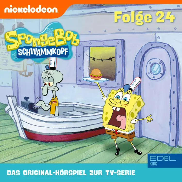 Cover von SpongeBob Schwammkopf - Folge 24 (Das Original-Hörspiel zur TV-Serie)