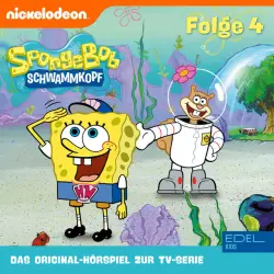 Cover - SpongeBob Schwammkopf - Folge 4 (Das Original-Hörspiel zur TV-Serie)