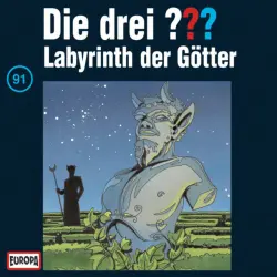 Cover - Die drei ??? - 091/Labyrinth der Götter