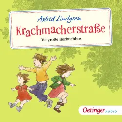 Cover - Astrid Lindgren - Krachmacherstraße. Die große Hörbuchbox