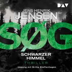 Cover - Jens Henrik Jensen - Nina-Portland-Thriller - Band 2 - SØG. Schwarzer Himmel