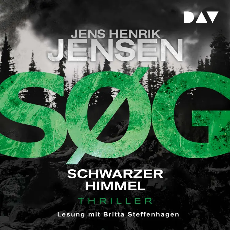 Cover von Jens Henrik Jensen - Nina-Portland-Thriller - Band 2 - SØG. Schwarzer Himmel