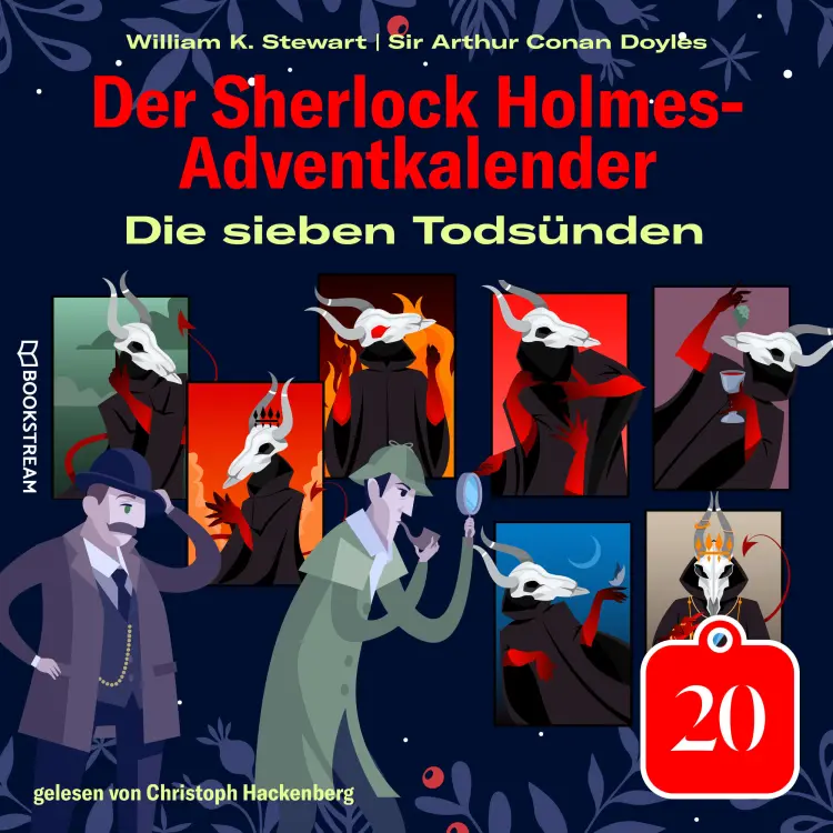 Cover von Sir Arthur Conan Doyle - Der Sherlock Holmes-Adventkalender - Tag 20 - Die sieben Todsünden
