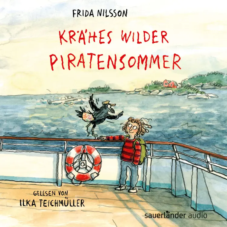 Cover von Frida Nilsson - Krähes wilder Piratensommer