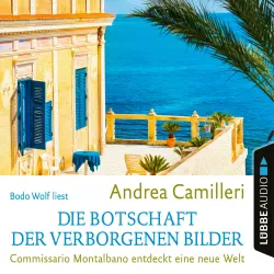 Cover - Andrea Camilleri - Commissario Montalbano - Teil 25 - Die Botschaft der verborgenen Bilder