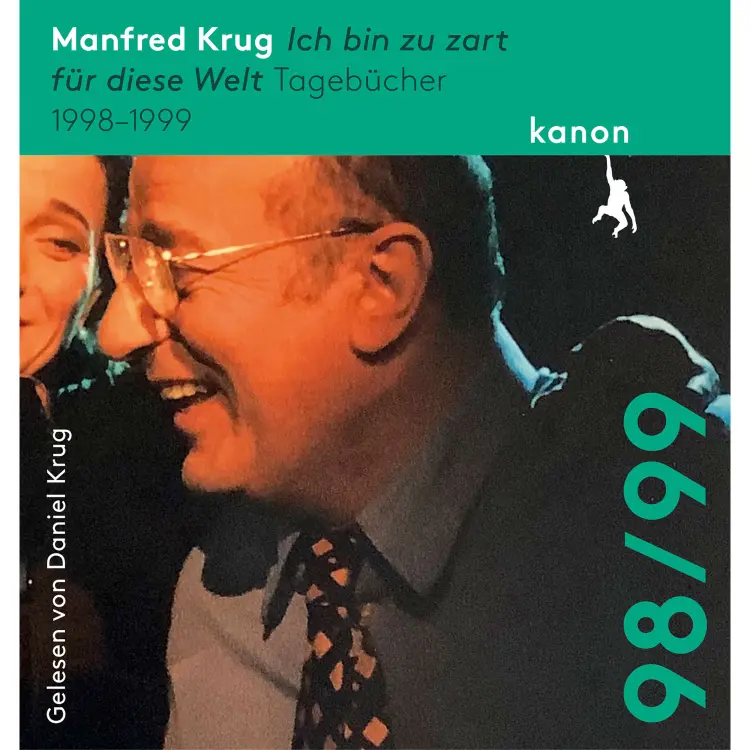 Cover von Manfred Krug - Ich bin zu zart für diese Welt - Tagebücher 1998 - 1999