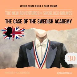 Cover - Sir Arthur Conan Doyle - The New Adventures of Sherlock Holmes - Episode 30 - The Case of the Swedish Academy