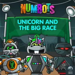 Cover - NumBots Scrapheap Stories - A story about taking risks and overcoming fears. - Ninja and the Dance Show