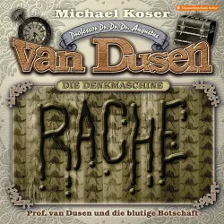 Cover - Professor van Dusen - Folge 38 - Professor van Dusen und die blutige Botschaft