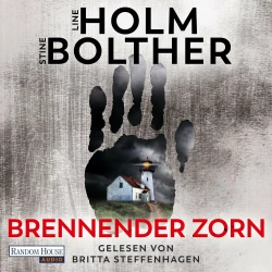 Cover - Line Holm - Die Maria-Just-Reihe - Band 2 - Brennender Zorn