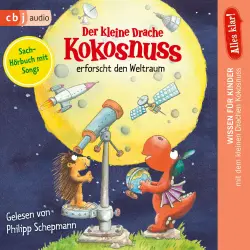 Cover - Ingo Siegner - Drache-Kokosnuss-Sachbuchreihe - Band 9 - Alles klar! Der kleine Drache Kokosnuss erforscht den Weltraum