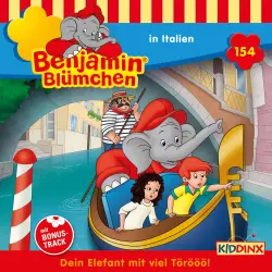 Cover - Benjamin Blümchen - Folge 154 - in Italien