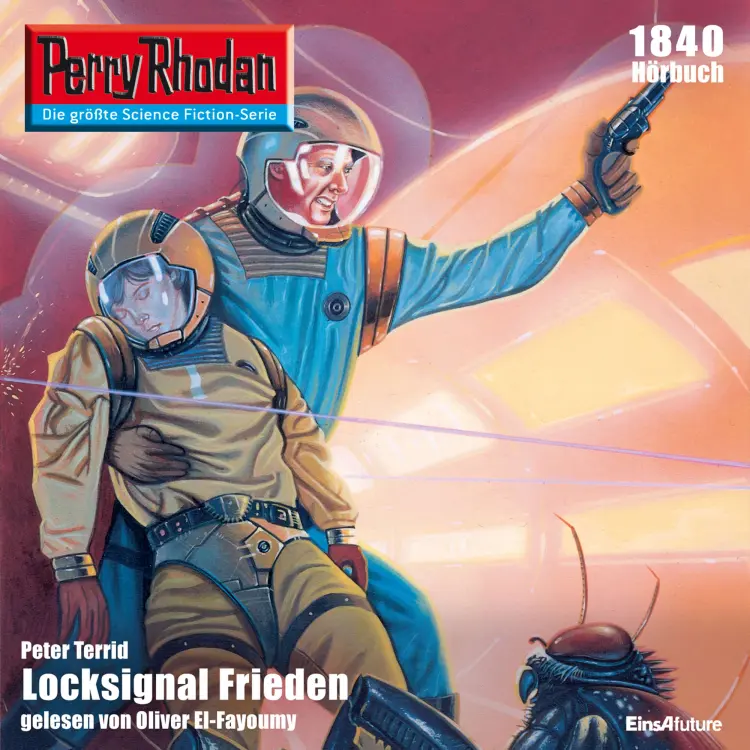 Cover von Peter Terrid - Perry Rhodan - Erstauflage 1840 - Locksignal Frieden