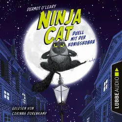 Cover - Dermot O&#39;Leary - Ninja Cat - Teil 1 - Duell mit der Königskobra