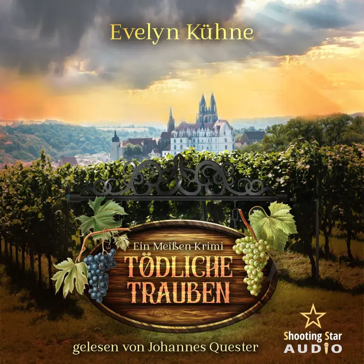 Cover von Evelyn Kühne - Ein Fall für Winter und Stier - Band 2 - Tödliche Trauben: Ein Meißen-Krimi