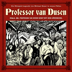 Cover - Professor van Dusen - Fall 33 - Professor van Dusen ringt mit dem Löwenrudel