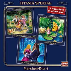 Cover - Titania Special - Box 5 - Der geheime Garten, Däumelinchen, Die Schöne und das Biest