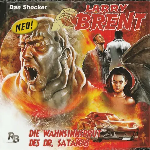 Cover von Larry Brent - Larry Brent (Hörspiel) - Folge 3 - Die Wahnsinnsbrut des Dr. Satanas