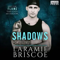 Cover - Laramie Briscoe - Shadows - A single dad, MMA fighter, new adult romance