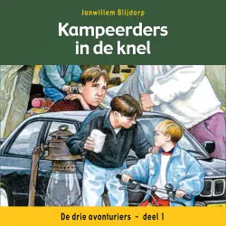 Cover - Janwillem Blijdorp - De drie avonturiers - Deel 1 - Kampeerders in de knel