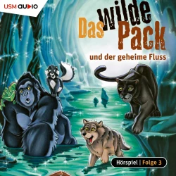 Cover - Das wilde Pack - Folge 3 - Das wilde Pack und der geheime Fluss