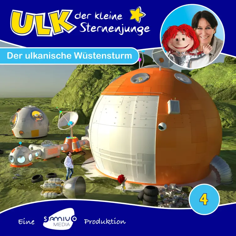Cover von Ulk der kleine Sternenjunge - Folge 4 - Der ulkanische Wüstensturm