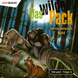Cover - Das wilde Pack - Folge 6 - Das wilde Pack im verbotenen Wald