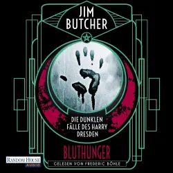 Cover - Jim Butcher - Die Harry-Dresden-Serie - Band 6 - Die dunklen Fälle des Harry Dresden - Bluthunger