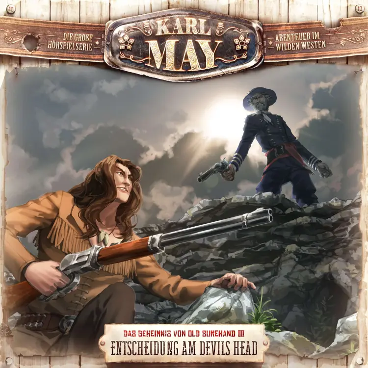 Cover von Karl May - Folge 10 - Das Geheimnis von Old Surehand III: Entscheidung am Devil's Head