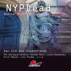 Cover - NYPDead - Medical Report - Folge 14 - Der Eid des Hippokrates