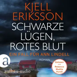 Cover - Kjell Eriksson - Ein Fall für Ann Lindell - Band 6 - Schwarze Lügen, rotes Blut