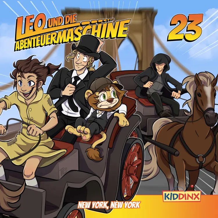 Cover von Leo und die Abenteuermaschine - Folge 23 - New York, New York