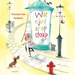 Cover - Harmen van Straaten - Grappige en ondeugende rijmprentenboeken - Wat rijmt er op stoep?