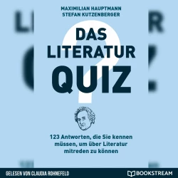 Cover - Maximilian Hauptmann - Das Literatur-Quiz - 123 Antworten, die Sie kennen müssen, um über Literatur mitreden zu können